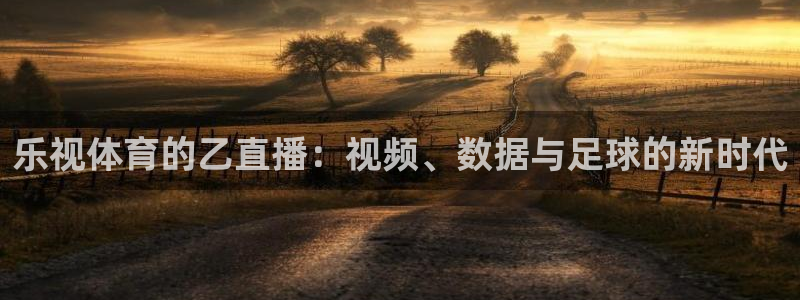 乐视体育的乙直播：视频、数据与足球的新时代